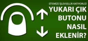 wordpress yukarı çık butonu ekleme