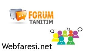 forum tanıtım