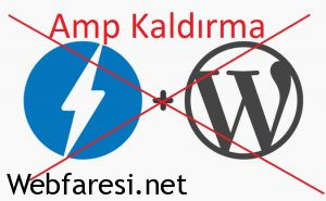 amp devre dışı bırakma